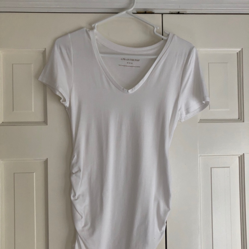 A Pea in the Pod white T-shirt. Never worn!